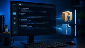 Compresser et décompresser un fichier sous Linux — tutoriel Linux Celtic Informatique