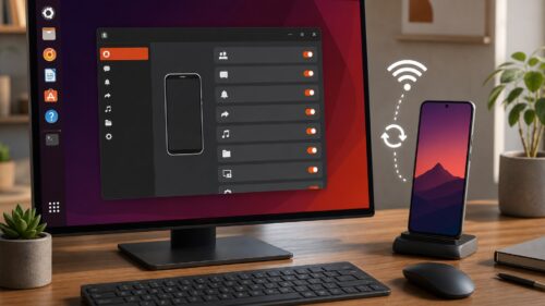 Connecter son téléphone Android à Ubuntu avec GSConnect — tutoriel Linux Celtic Informatique