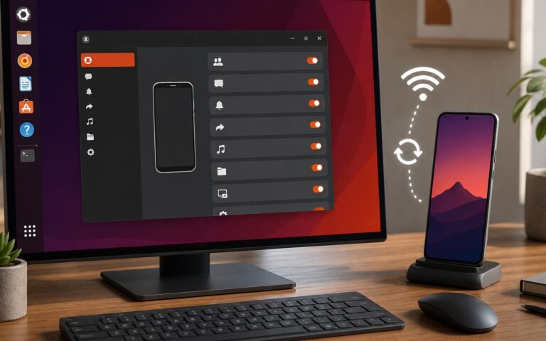 Connecter son téléphone Android à Ubuntu avec GSConnect — tutoriel Linux Celtic Informatique
