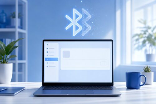 Illustration dépannage Bluetooth disparu sous Windows 11