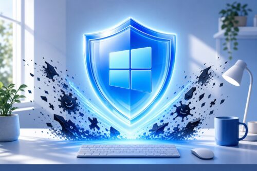 Bouclier de sécurité Windows Defender sous Windows 11