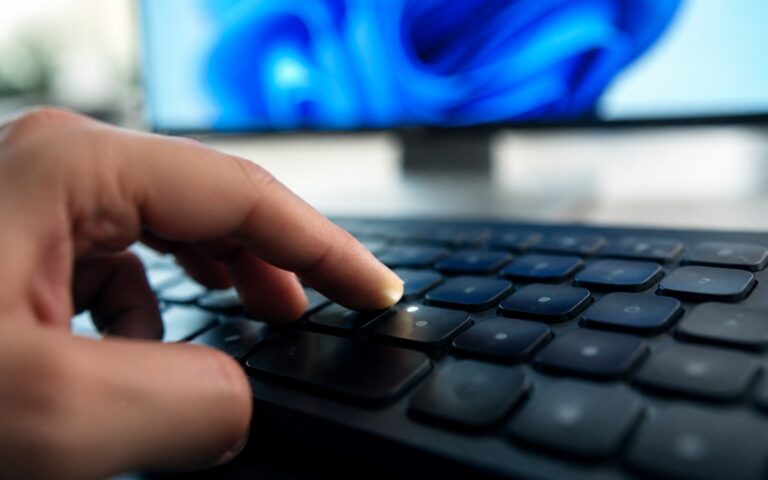 Touche Verr. Maj sur un clavier Windows 11
