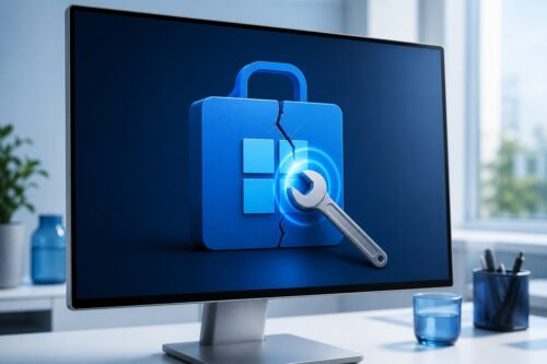 Microsoft Store Windows 11 en cours de réparation