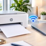 Imprimante HP reliée en Wi-Fi à un ordinateur Windows