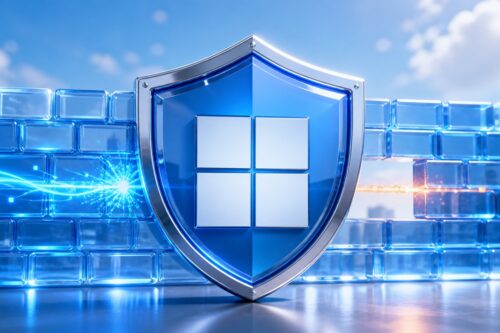 Bouclier Windows 11 face à un pare-feu qui bloque une application