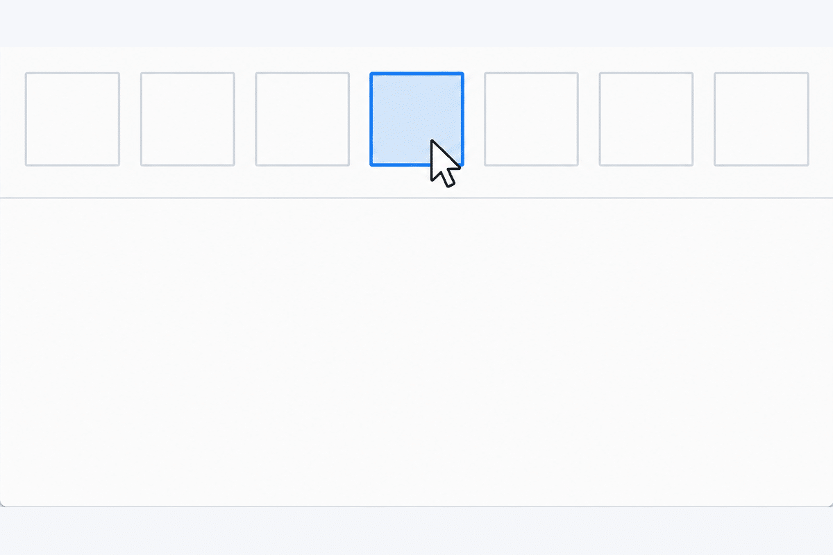 Reconstitution schématique de la sélection d’une journée dans l’historique de fiabilité Windows