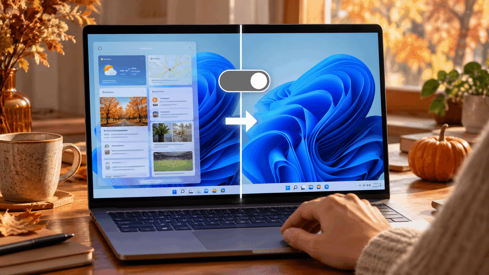Désactiver les widgets de Windows 11 : le changement visible sur votre bureau