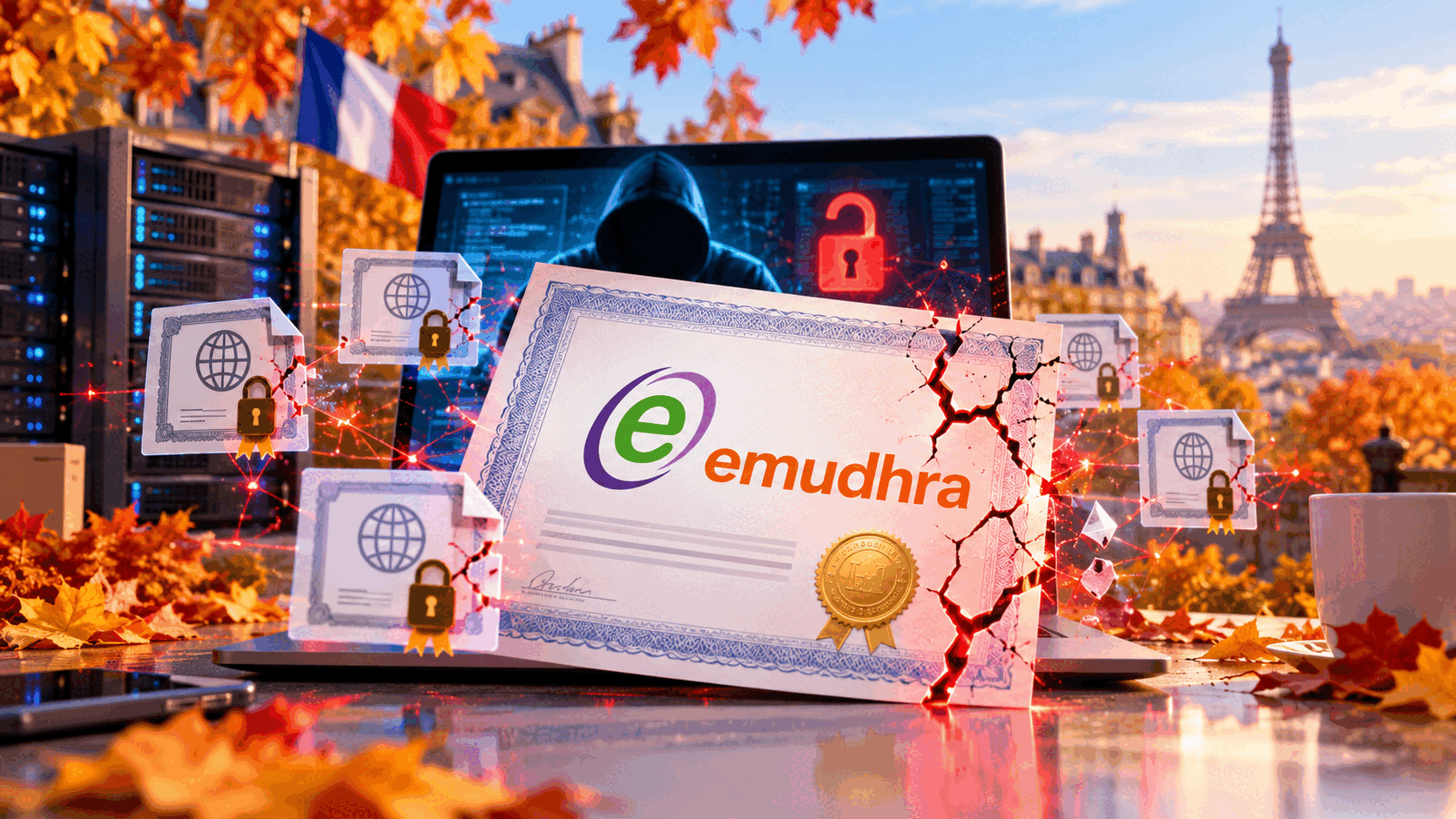 EMudhra quitte la sécurité des sites web après la compromission de certificats TLS